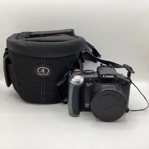 Canon PowerShot S5 IS PC1234 Digital Camera Black 8MP Working (P1) NS#8126 - Picture 1 of 11