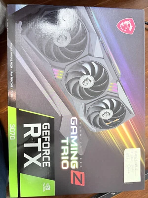MSI GeForce RTX 3070 GAMING Z Trio LHR 8GB GDDR6 Graphics Card.,. - Image 1 of 4