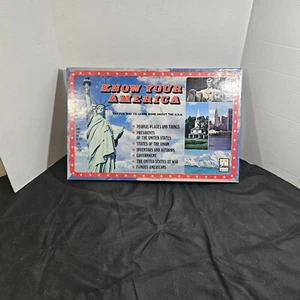 Know Your American Boardgame Trivia History Learning Vintage 1982 100% Complete  - Picture 1 of 21