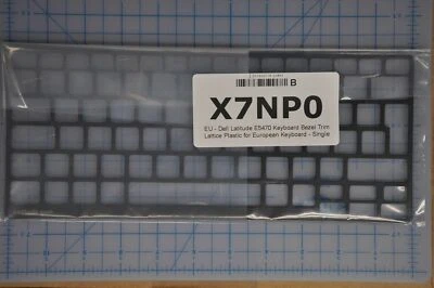 Dell Latitude E5470 Keyboard Bezel trim Lattice Plastic X7NP0 - image 1 of 4