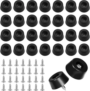30pcs Cutting Board Rubber Feet 0.59x0.31in Non Slip Chopping Board Legs with... - Picture 1 of 12