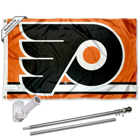 Philadelphia Flyers Flag Pole and Bracket Kit Cover