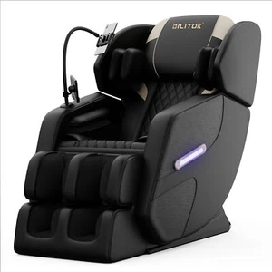 Full Body Air Pressure Shiatsu Massage Chair Recliner ZERO GRAVITY Foot Roller - Picture 1 of 7