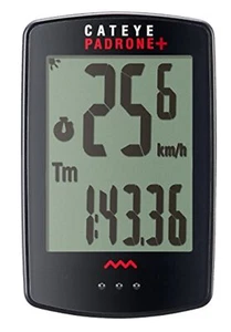 Katzenauge Computer Padrone CC-PA110W Schwarz Cycle Japan F/S W/Verfolgen # Neu - Bild 1 von 6