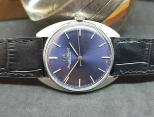 VINTAGE IWC INTERNATIONAL WATCH CO., SCHAFFHAUSEN C.403 BLUE DIAL MAN'S / S029 - Picture 1 of 8