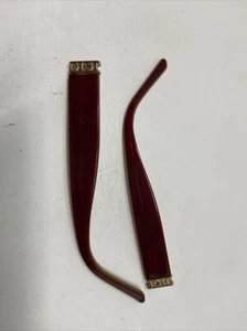 CHRISTIAN DIOR CD3704 AXO 135mm RED TEMPLE ARM PARTS EV93 - Picture 1 of 5