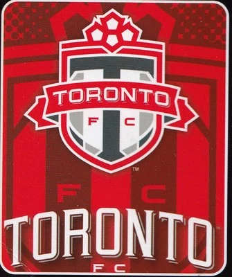 Toronto FC The Northwest Company 45 英寸 x 60 英寸微型 Raschel 扔毯 - MLS — 第 1/2 张图片