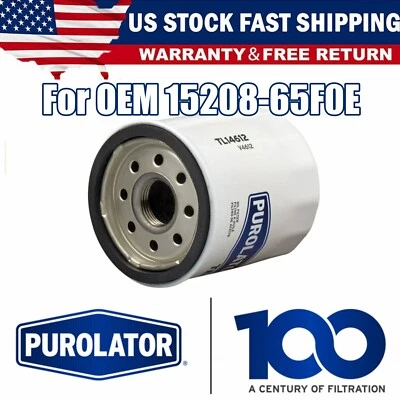 For Nissan Infiniti NEW Purolator OEM 15208-65F0E Engine Oil Filter Foto 1 de 4