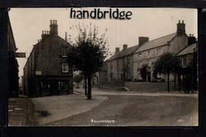 Bellingham, Dorfansicht mit dem Railway Hotel - nördlich von Hexham - RP Postkarte - Bild 1 von 1