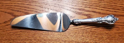 Servidor de pasteles/pasteles Lunt Sterling DELACOURT 10 1/2" sin monograma - ligeramente usado #49 Foto 1 de 4