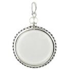 Clear Locket, Small - 925 Sterling Silver - Cherished Items Keepsakes Floating