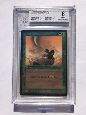 BGS 8 | Desert Twister | MtG Arabian Nights | [9.5, 7.5, 9, 9] - Image 1 of 2