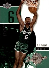 2002-03 Upper Deck Inspirations * MINT Bill Russell Boston Celtics #6