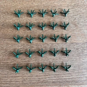 25x LEGO Pflanze Blume 6 Stiele mit unterem Pin (19119) ERDGRÜN, KOSTENLOSER UK-Versand - Bild 1 von 3