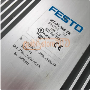 Servoaccionamiento usado Festo SEC-AC-305-PB 664754 S7004 1 PIEZA probado - Imagen 1 de 1