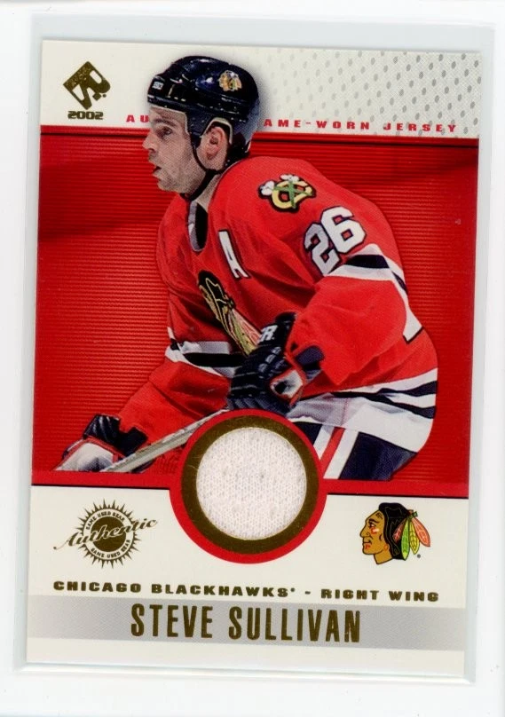 2001-02 Pacific Private Stock #25 Steve Sullivan Game Gear - Image 1 of 2