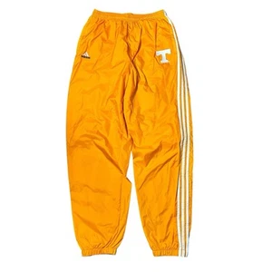 Vintage Adidas Windbreaker Track Pants Men Large Tennessee Vols Orange 3 Stripe - Picture 1 of 10