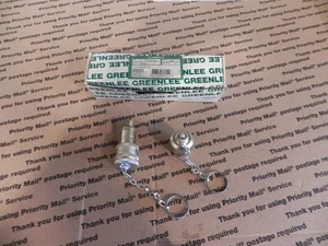 NEW Greenlee # 37614 set of 1/4 inch coupler for 767,736,7310,800 - Picture 1 of 4