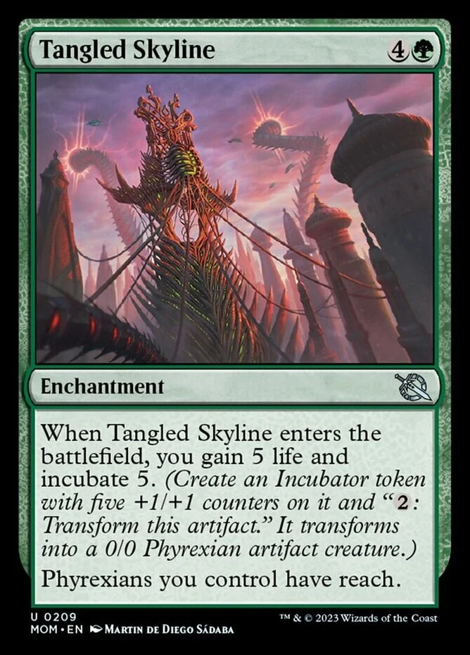 x1 Tangled Skyline - March of the Machines - NM - MTG - Image 1 of 1