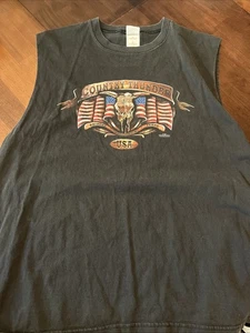 Vintage Country Thunder T Shirt Queen Creek Arizona Music Festival 2006 Adult XL - Picture 1 of 5