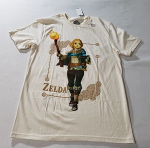 The Legend of Zelda Tears of the Kingdom T-Shirt Gr. L Zelda Princess Ivory - Bild 1 von 4