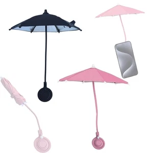 Parapluie Téléphone Téléphone Pare Soleil Accessoire Anti Éblouissement Réglable Flexible - Photo 1 sur 12