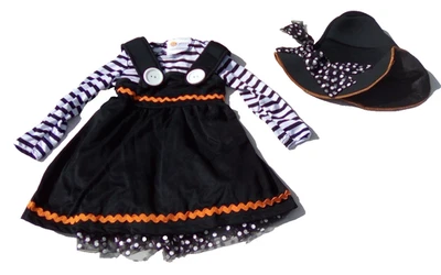 Crafty Lil' Witch Dress Up Halloween Baby Child Costume Size 12-18 Months - Image 1 of 4