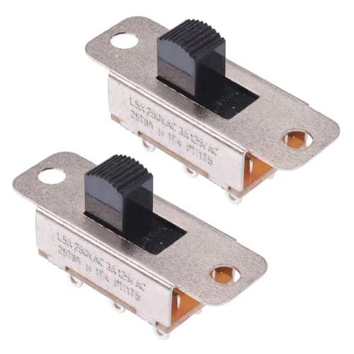 On-On Slide Switch DPDT 1.5A Latching 2 Position Switch Hobby DIY Electronics of - Image 1 of 1