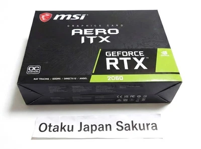 MSI GeForce RTX 2060 AERO ITX 6G OC GDDR6 Compact GPU Short Card SFF JP - image 1 of 4