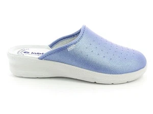 SCARPE PANTOFOLE CIABATTE DONNA INBLU 5000033N 5033N BLU ORIGINALE PE 2025 - Picture 1 of 5
