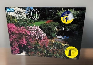 Vintage 1999 Guild 500 Piece Jigsaw Puzzle Japanese Style Garden Brand New - Picture 1 of 3