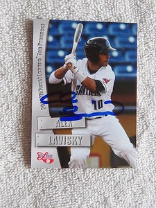 Cleveland Indians Alex Lavisky Auto 2011 MWL Top Prospects Card - Imagen 1 de 1