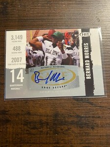 A77,821 - 2008 SAGE HIT Autographs Silver #A14 Bernard Morris