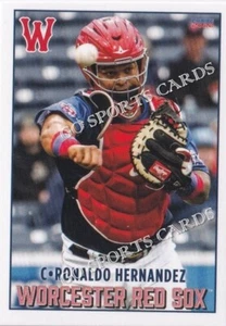 Medias Rojas Worcester 2022 Ronaldo Hernández radiocontrol novato Boston Red Sox COL - Imagen 1 de 1