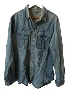 Vintage Jordache Denim Herren Hemd Western Medium - Bild 1 von 10