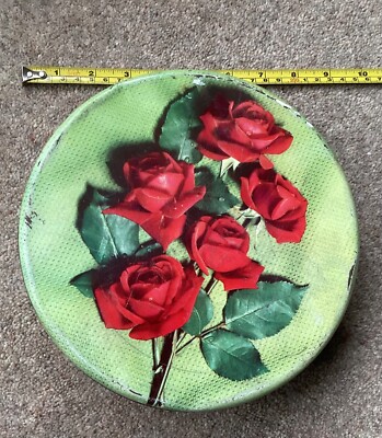 vintage roses tin products for sale | eBay
