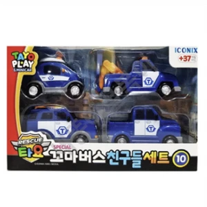 Little Bus Tayo Friends Set 10 4p (Kan, Lecky, Ricky, Tweet) Toys Figures - Picture 1 of 3
