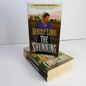 BEVERLY LEWIS The Heritage of Lancaster County Books 1-3 Paperback Amish USED - Picture 1 of 7
