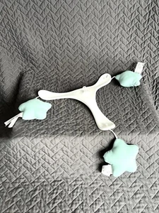 Graco Simple Sway Baby Swing (IVY) Replacement Mobile Toy Bar • Green-Teal Stars - Picture 1 of 11