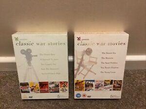 Classic War Stories Dvd Box Sets - Ten Films - The Sand Pebbles etc 