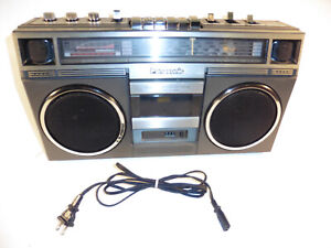 Vintage Panasonic RX-5031 Boombox Stereo Cassette Player MV FM SW1 SW2 4 Band 