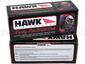 Hawk Race HP Plus Brake Pads (Front & Rear Set) for 97-04 Chevy C5 Corvette/Z06