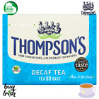 IRISH THOMPSONS DECAF 2 x 80 Tea Bags Decaffeinated 160 Teabags From Ireland☘️☕