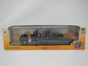 M2 Machines Auto-Haulers 1969 Dodge L600 & 1971 Plymouth HEMI Cuda R23 - Picture 1 of 7