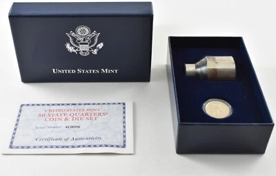 2004 Washington Quarter Wisconsin State Quarters Coin & Die Set *5487 - Image 1 of 4