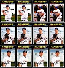 (23) 2012 Topps Archives  Texas Rangers Lot