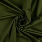 Cotton Jersey Fabric Plain Soft Dressmaking Stretch Material 150cm Wide