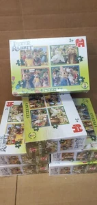 EASTER NEW Peter Rabbit The Movie Jigsaw Puzzle 4 in a Box Ages 3 and 2 #1 - Imagen 1 de 3