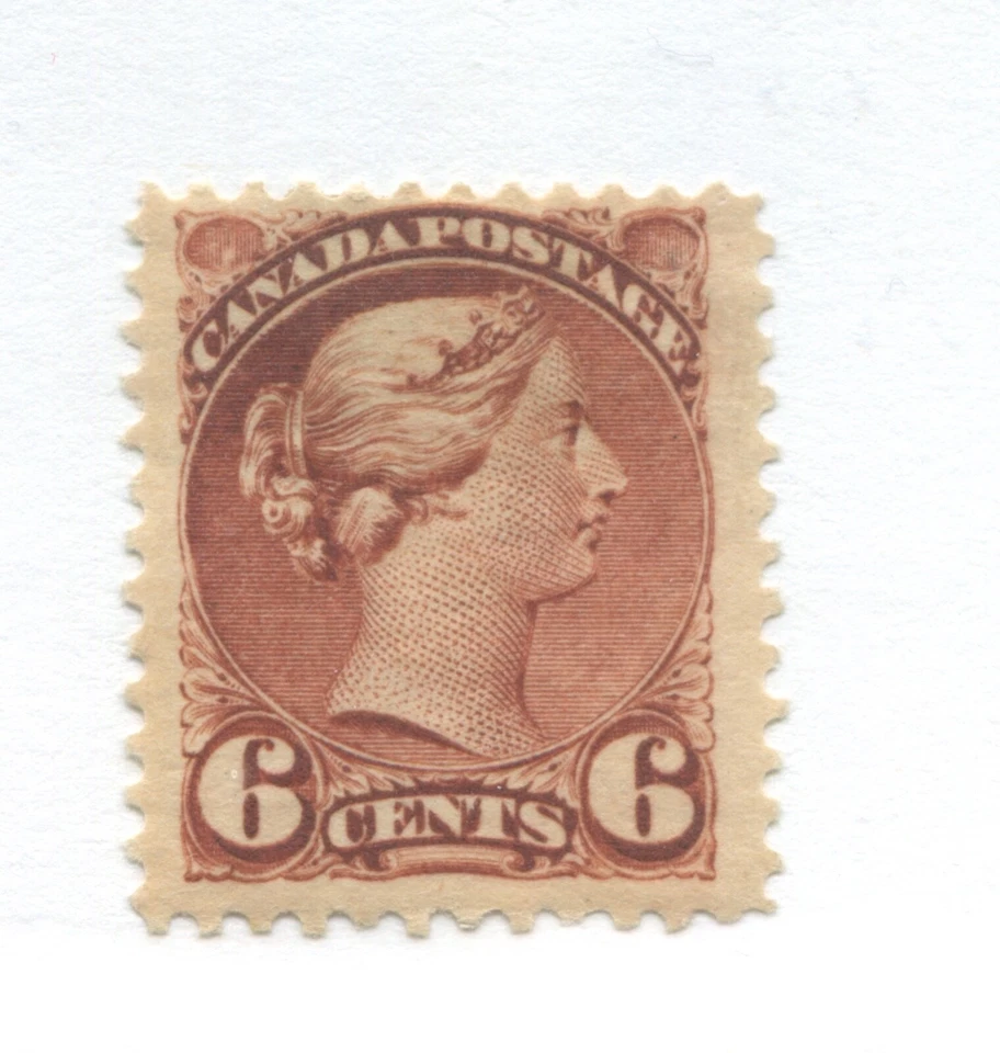Canada QV 1888 6 cents mint o.g. hinged - Image 1 of 1