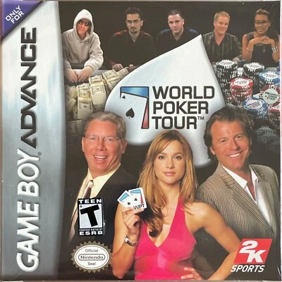 World Poker Tour - Nintendo Game Boy Advance GBA (US NTSC) - NEW - Image 1 of 2
